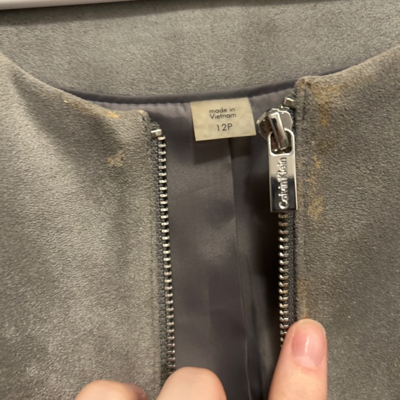 Calvin Klein Suede Jacket - Picture 5 of 6